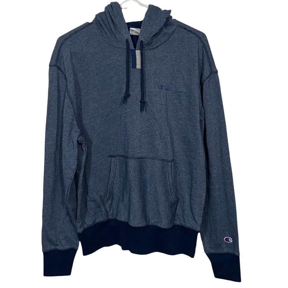 Champion Blue Pullover Athletic Hoodie